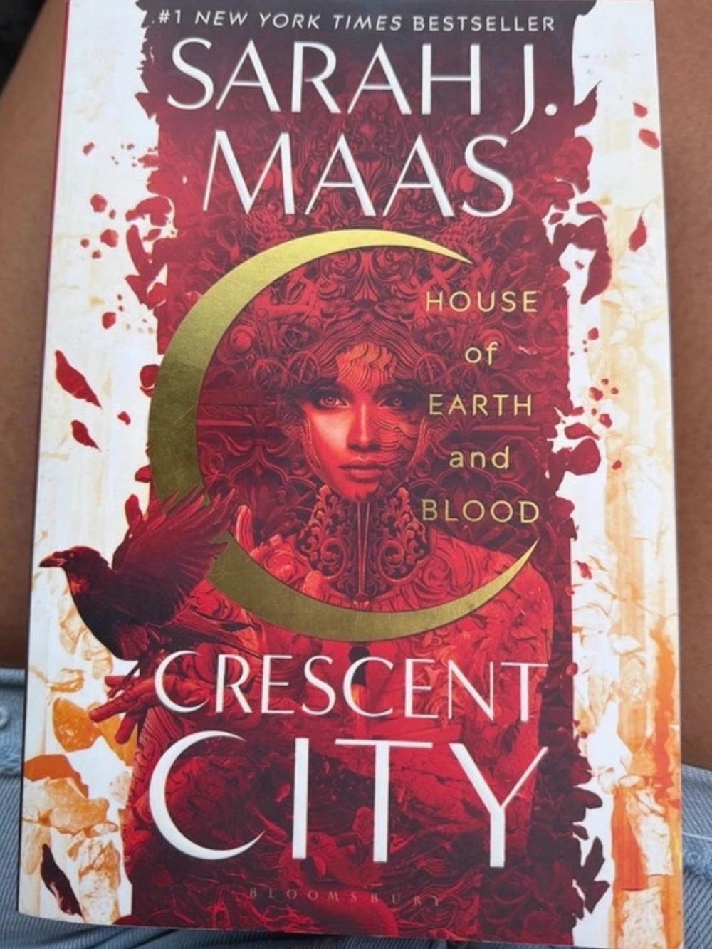Target Red and Gold Crescent City Hardcover Book